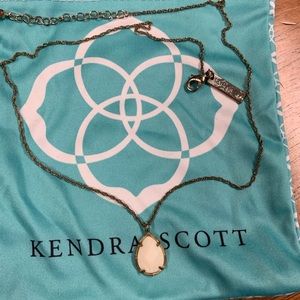 FUC White and gold Kiri necklace